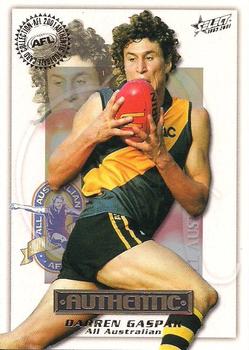 2001 Select AFL Authentic - All Australian #AA18 Darren Gaspar Front